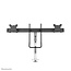 Neomounts DS75S-950WH2 Monitorarm 17-32" - gasveer - Topfix - 180°-stop