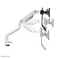 Neomounts DS75S-950WH2 Monitorarm 17-32" - gasveer - Topfix - 180°-stop