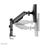 Neomounts DS65S-950BL2 Monitorarm 24-34" - gasveer - Topfix - multi-instelbaar - 180°-stop
