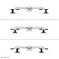 Neomounts DS65S-950WH2 Monitorarm 24-34" - gasveer - Topfix - multi-instelbaar - 180°-stop