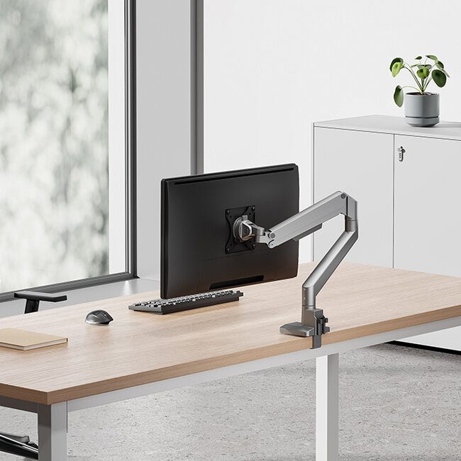 Neomounts DS70-250SL1 Monitorarm 17-35" inch - gasveer - Topfix - 180°-stop