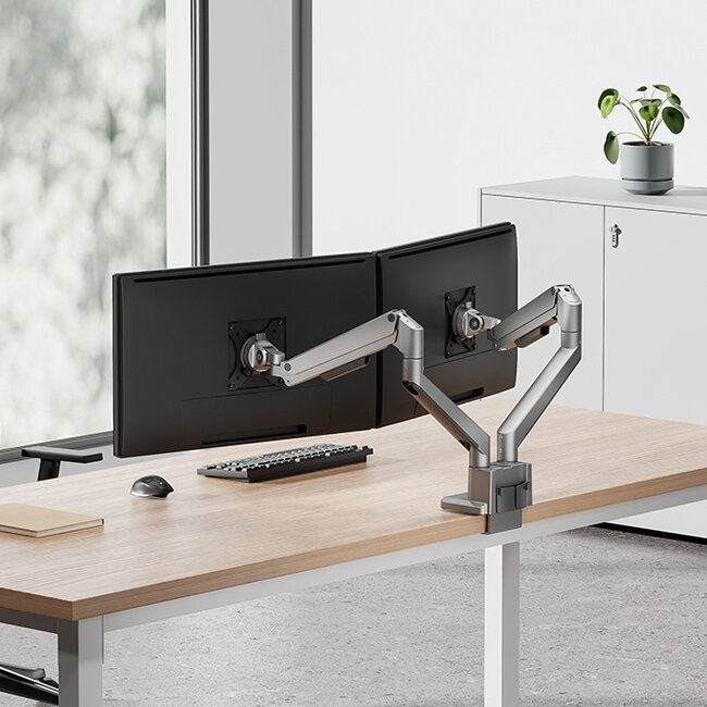 Neomounts DS70-250SL2 Monitorarm 17-32 inch - gasveer - Topfix - 180°-stop