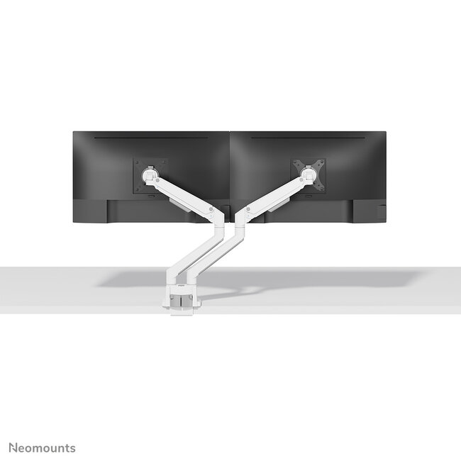 Neomounts DS70-250WH2 Monitorarm 17-32 inch - gasveer - Topfix - 180°-stop
