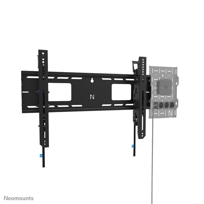 Neomounts WL35-750BL16 Heavy duty muurbeugel 42-86 inch - kantelbaar - vergrendelbaar - snelle installatie - TÜV