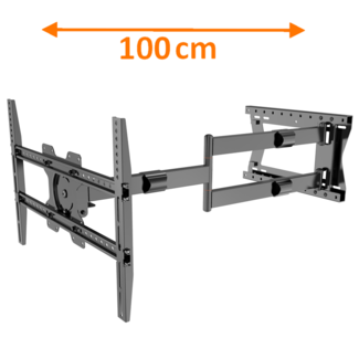 XTRARM  Crius 100 cm Rotate 600 TV Beugel Black
