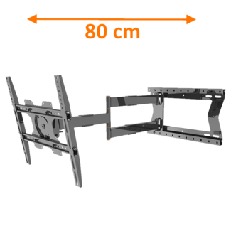 XTRARM  Tantal 80 cm Flex 400 TV Beugel zwart