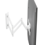XTRARM  Axis XL 108,5 cm Draai- en Kantelbare TV Beugel Wit