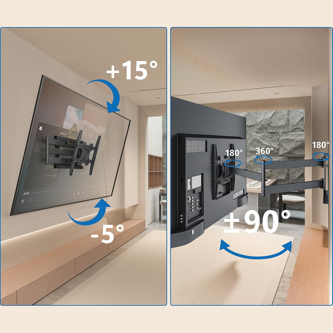 DQ  Hercules Flex 400  2.0 120 cm TV Beugel