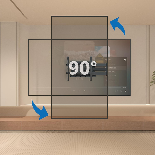 DQ  Hercules Flex 400  2.0 120 cm TV Beugel