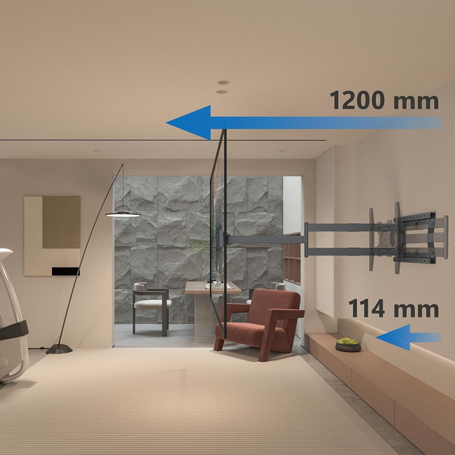 DQ  Hercules Flex 400  2.0 120 cm TV Beugel