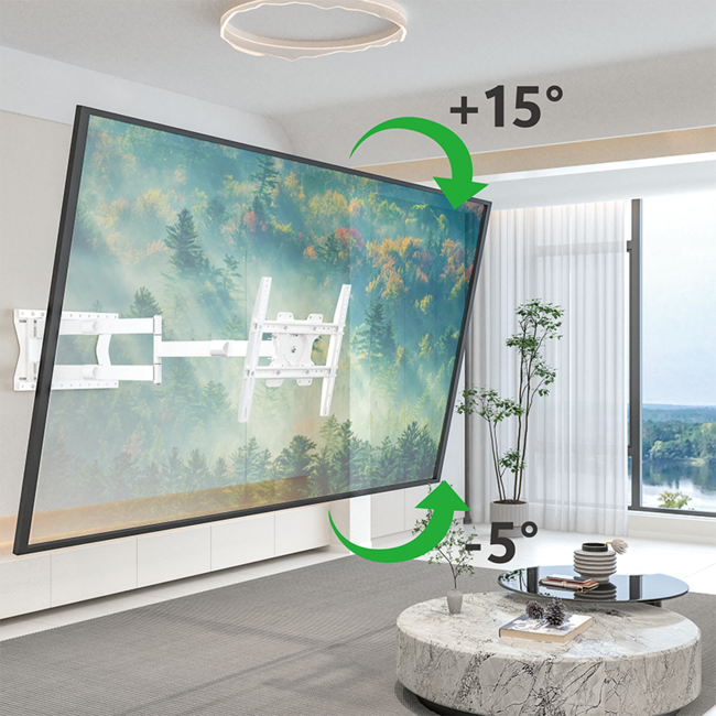 XTRARM  Ferrom 120 cm TV Beugel White