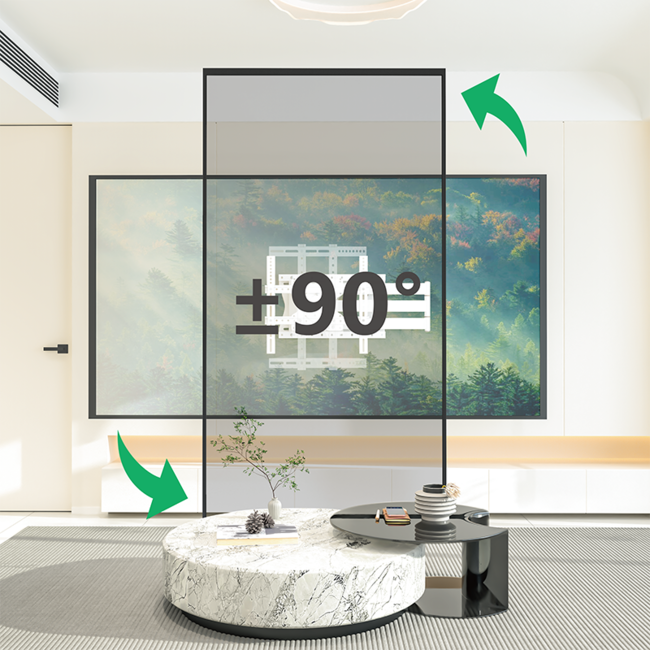 XTRARM  Ferrom 120 cm TV Beugel White