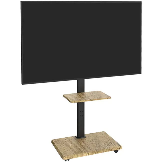 XTRARM  Delphos TV Vloerstandaard  Kersen Verrijdbaar