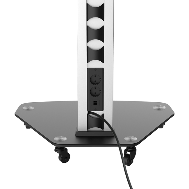XTRARM  Proton 100 Verrijdbare TV Standaard Aluminium
