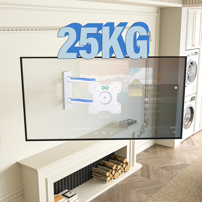 DQ  Rotate XL White 70 cm TV Beugel