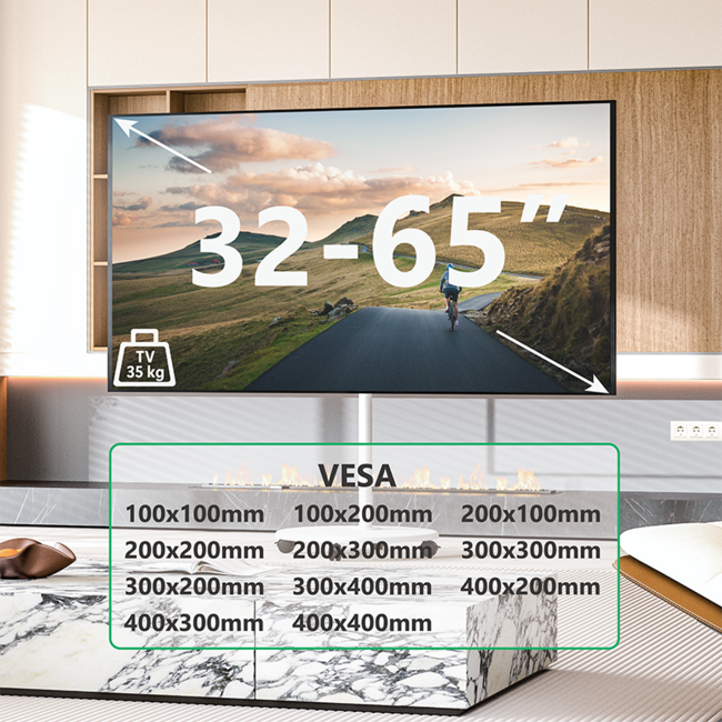 XTRARM  Arius TV Standaard Wit