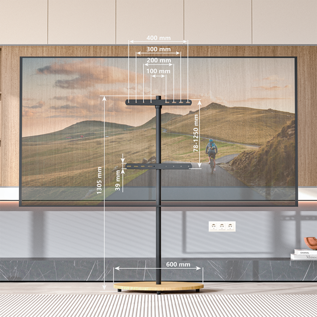 XTRARM  Arius TV Standaard Beuken Houtprint