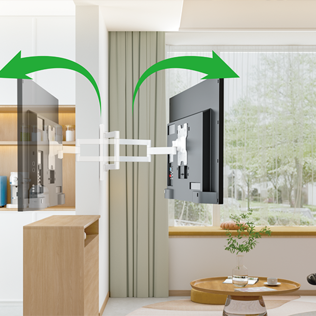 XTRARM  Axis XL White 70 cm TV Beugel