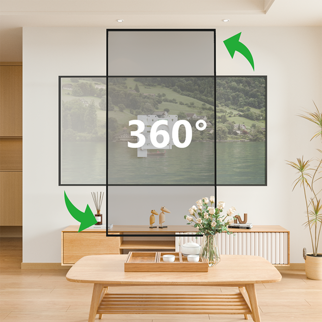 XTRARM  Axis XL White 70 cm TV Beugel