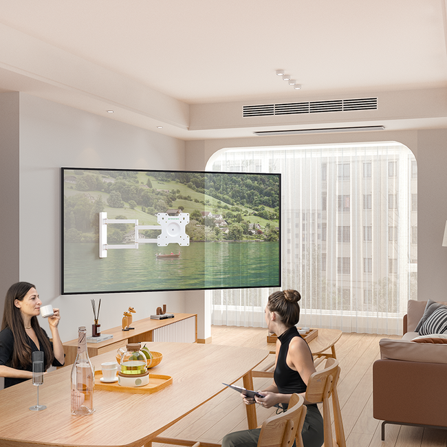 XTRARM  Axis XL White 70 cm TV Beugel