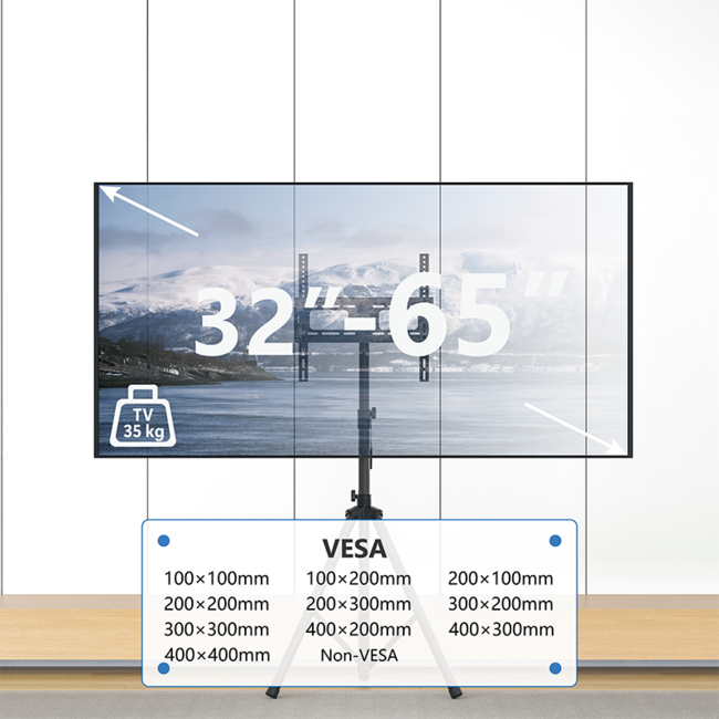 DQ  Tripod VESA 400 TV Standaard