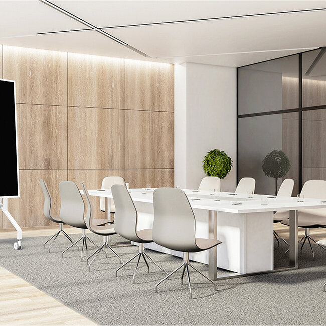 Neomounts FL50-515WH1 Samsung Flip trolley 55-65" - roteerbaar - snelle installatie