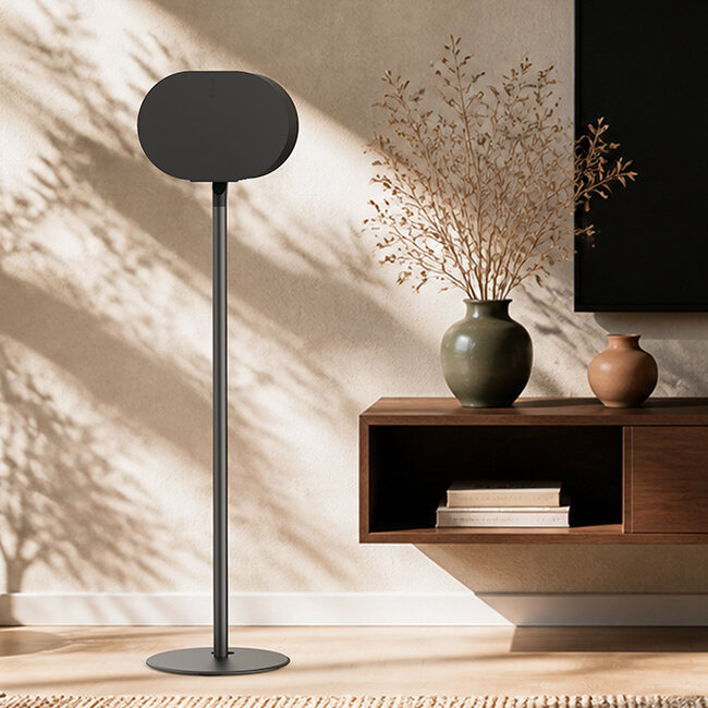 Neomounts FL45-723BL1 Vloerstandaard voor Sonos Era 300 - 85 cm hoogte - zwart