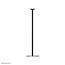 Neomounts FL45-723BL1 Vloerstandaard voor Sonos Era 300 - 85 cm hoogte - zwart