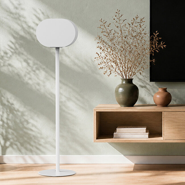 Neomounts FL45-723WH1 Vloerstandaard voor Sonos Era 300 - 85 cm hoogte - wit