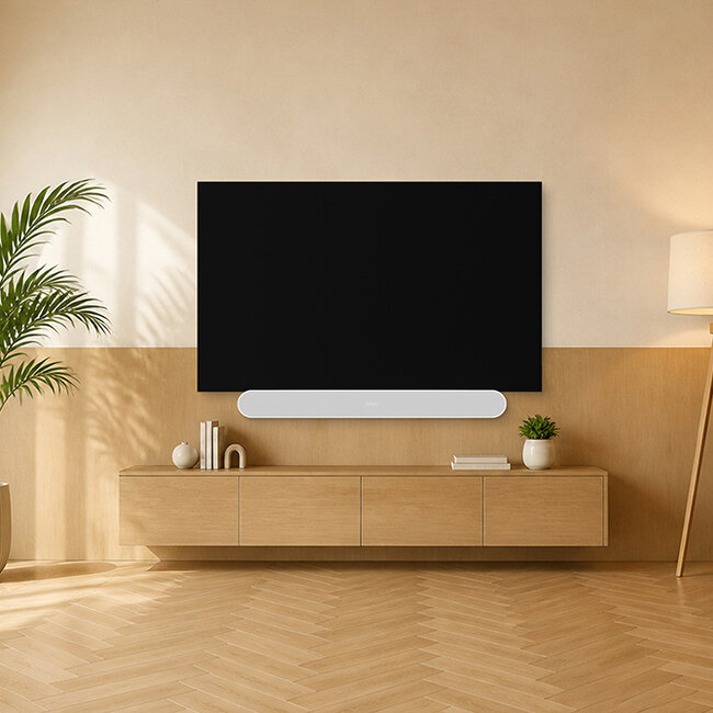 Neomounts AV35-724WH1 TV-beugel voor Sonos Ray - eenvoudige installatie - wit