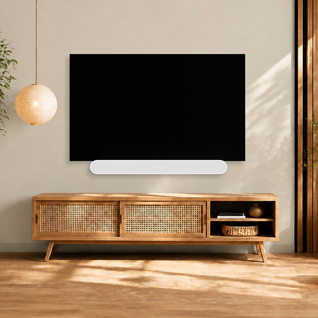 Neomounts AV35-724WH1 TV-beugel voor Sonos Ray - eenvoudige installatie - wit