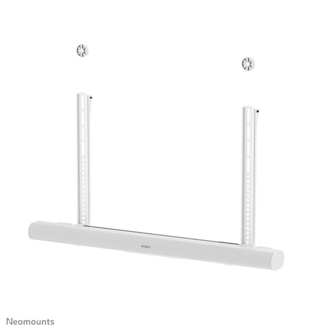 Neomounts AV35-727WH1 TV-beugel voor Sonos Arc & Arc Ultra- eenvoudige installatie - wit