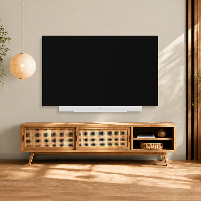 Neomounts AV35-727WH1 TV-beugel voor Sonos Arc & Arc Ultra- eenvoudige installatie - wit