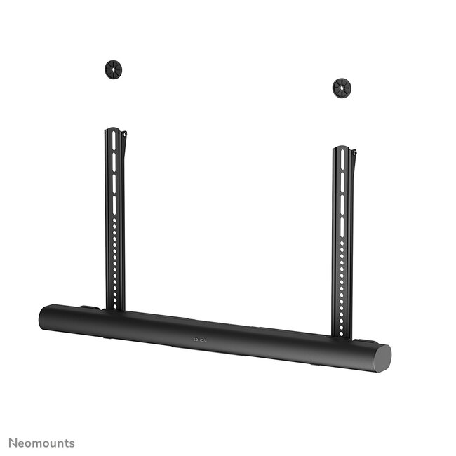 Neomounts AV35-727BL1 TV-beugel voor Sonos Arc & Arc Ultra- eenvoudige installatie - zwart