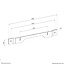 Neomounts WL30-724BL1 Muurbeugel voor Sonos Ray - draai- en kantelbaar - zwart