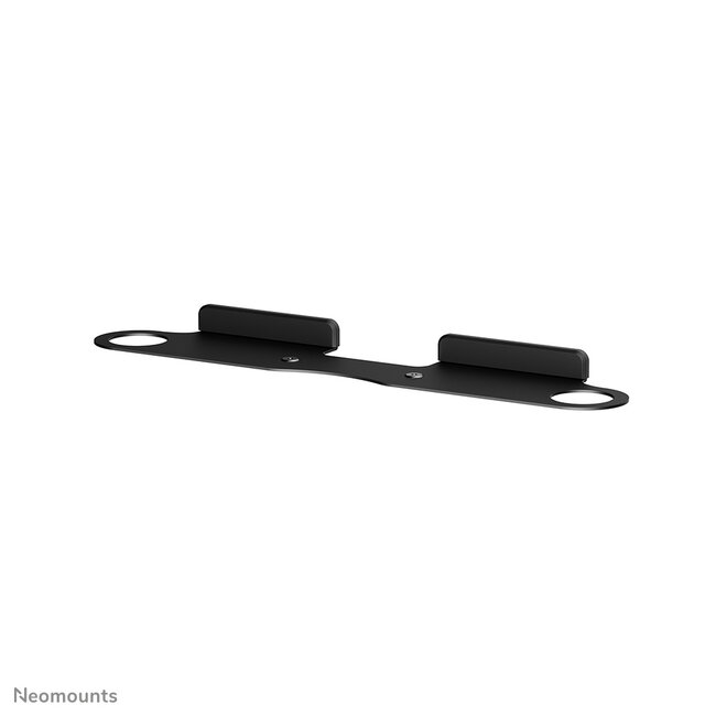 Neomounts WL30-726BL1 Muurbeugel voor Sonos Beam - eenvoudige installatie - zwart