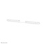 Neomounts WL30-727WH1 Muurbeugel voor Sonos Arc & Arc Ultra - eenvoudige installatie - wit