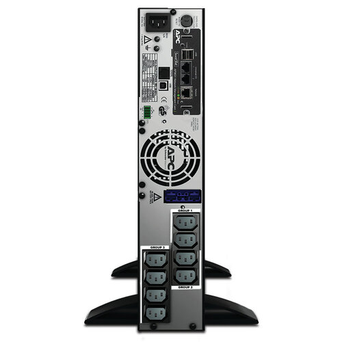APC APC X LCD 1500VA 1200W 230V Smart UPS with DB-9 RS-232 SmartSlot and USB Interface with Network Card