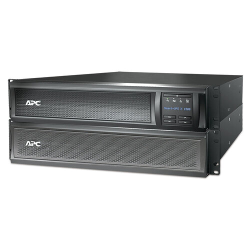 APC APC X LCD 1500VA 1200W 230V Smart UPS with DB-9 RS-232 SmartSlot and USB Interface with Network Card