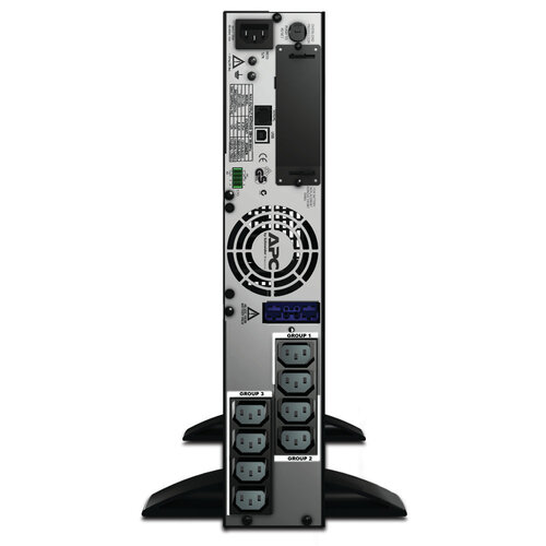 APC APC Smart-UPS SMX - Uninterruptible Power Supply 1500VA Rack-/Tower - extended runtime model - SMX1500RMI2U - Line Interactive, AVR, LCD Panel, 8 Outlets IEC-C13, Shutdown Software