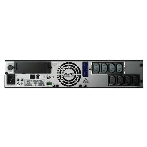 APC APC Smart-UPS SMX - Uninterruptible Power Supply 1000VA Rack-/Tower - extended runtime model - SMX1000I - Line Interactive, AVR, LCD Panel, 8 Outlets IEC-C13, Shutdown Software