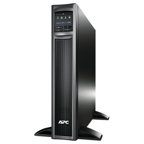 APC APC Smart-UPS SMX - Uninterruptible Power Supply 1000VA Rack-/Tower - extended runtime model - SMX1000I - Line Interactive, AVR, LCD Panel, 8 Outlets IEC-C13, Shutdown Software