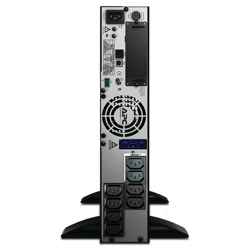 APC APC Smart-UPS SMX - Uninterruptible Power Supply 750VA Rack-/Tower - extended runtime model - SMX750I - Line Interactive, AVR, LCD Panel, 8 Outlets IEC-C13, Shutdown Software