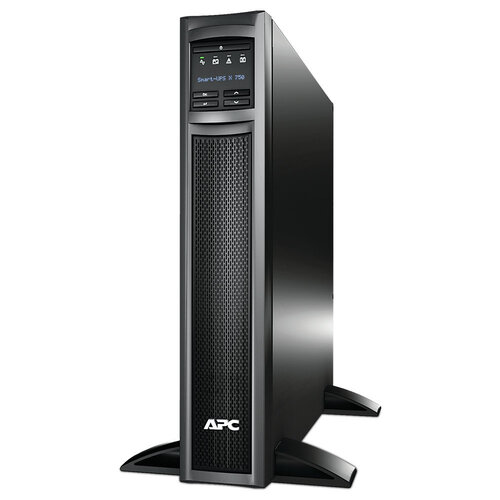 APC APC Smart-UPS SMX - Uninterruptible Power Supply 750VA Rack-/Tower - extended runtime model - SMX750I - Line Interactive, AVR, LCD Panel, 8 Outlets IEC-C13, Shutdown Software