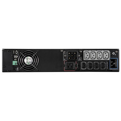 Eaton 5PX Netpack 1500 VA 8AC Rackmount Uninterruptible Power Supply Unit - Black