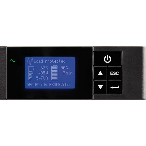 EATON Eaton 5P1150iR 1150 VA 6AC Rackmount  Uninterruptible Power Supply Unit - Black/Grey