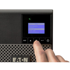 Eaton 5P850I 850 VA 4AC Rackmount Uninterruptible Power Supply Unit - Black/Grey
