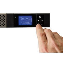 Eaton 5P650IR 650 VA 4AC Rackmount Uninterruptible Power Supply Unit - Black