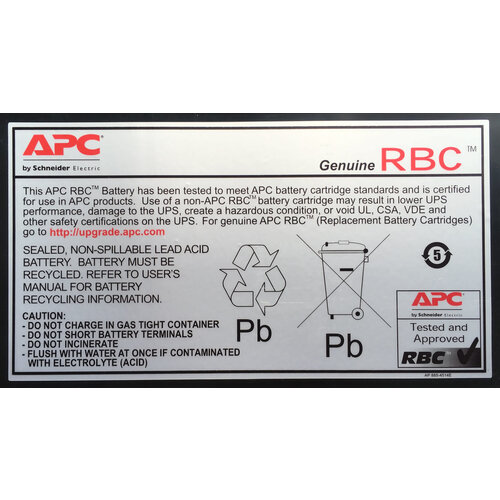 APC APC RBC32 BATTERIA PER BACK UPS (1000021372)