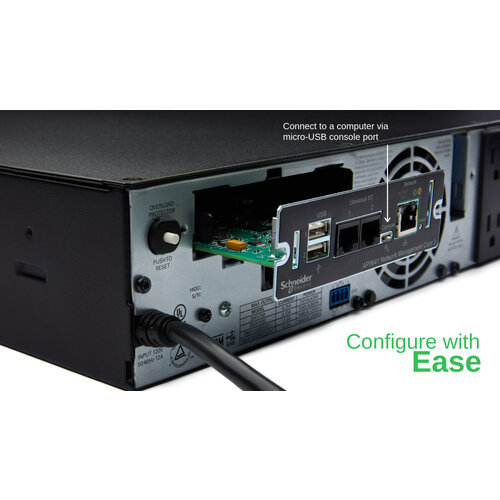 APC APC AP9641 Smart-UPS Netwerk Management Card met omgevings bewaking (gen3)